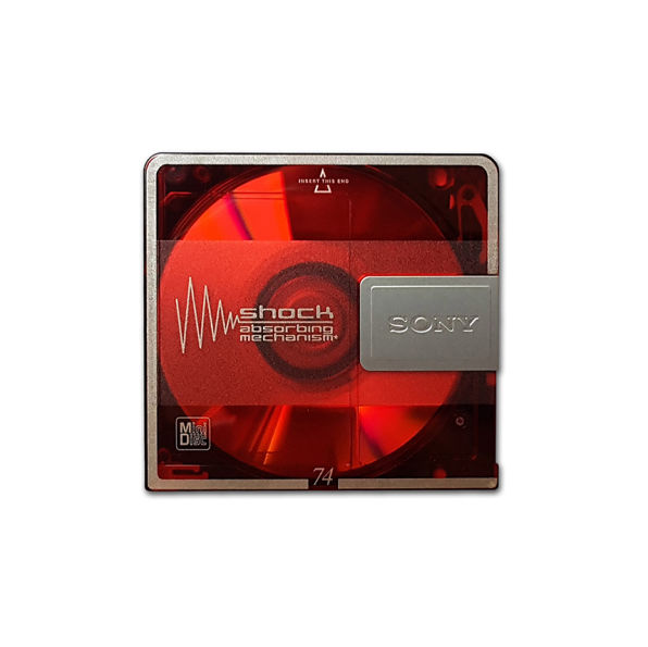 Selection of MiniDiscs available for digital conversion